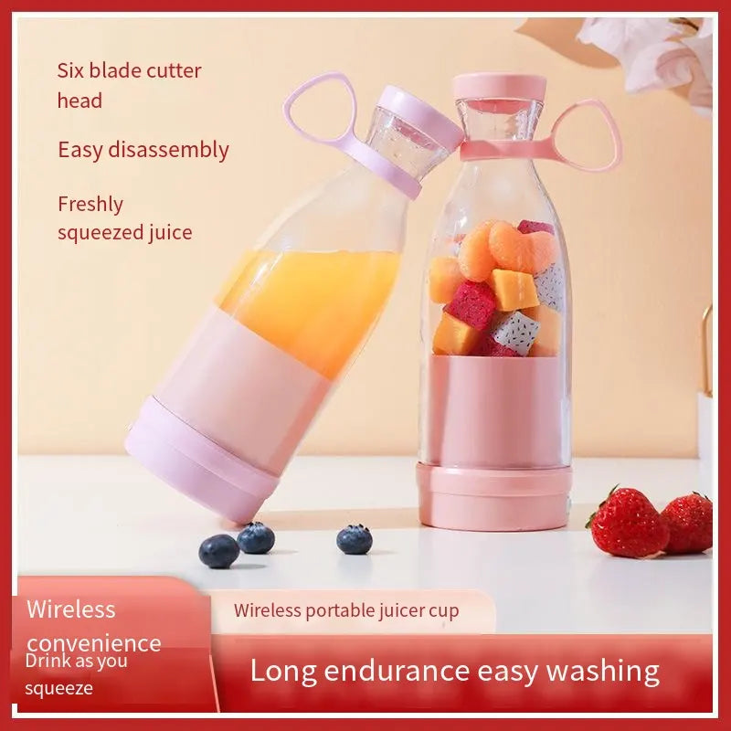 VASO LICUADORA PORTATIL MINI JUICE 420ML