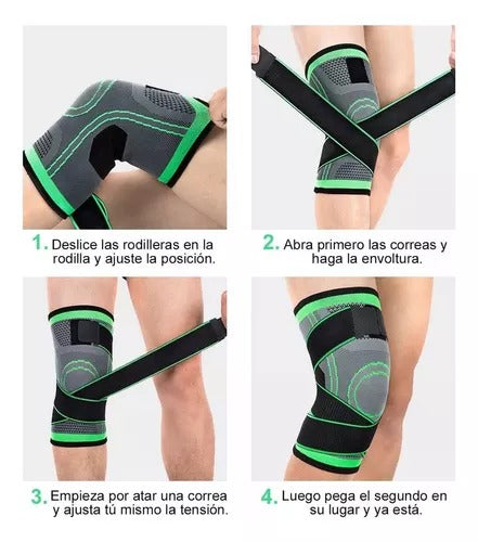 🔥 Rodillera Individual Deportiva de Compresión Ajustable 🔥