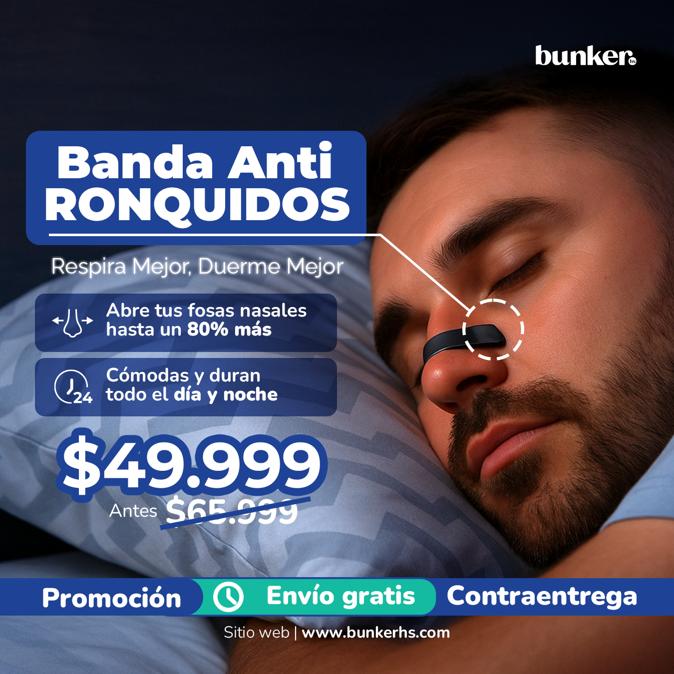 Banda ANTIRONQUIDOS